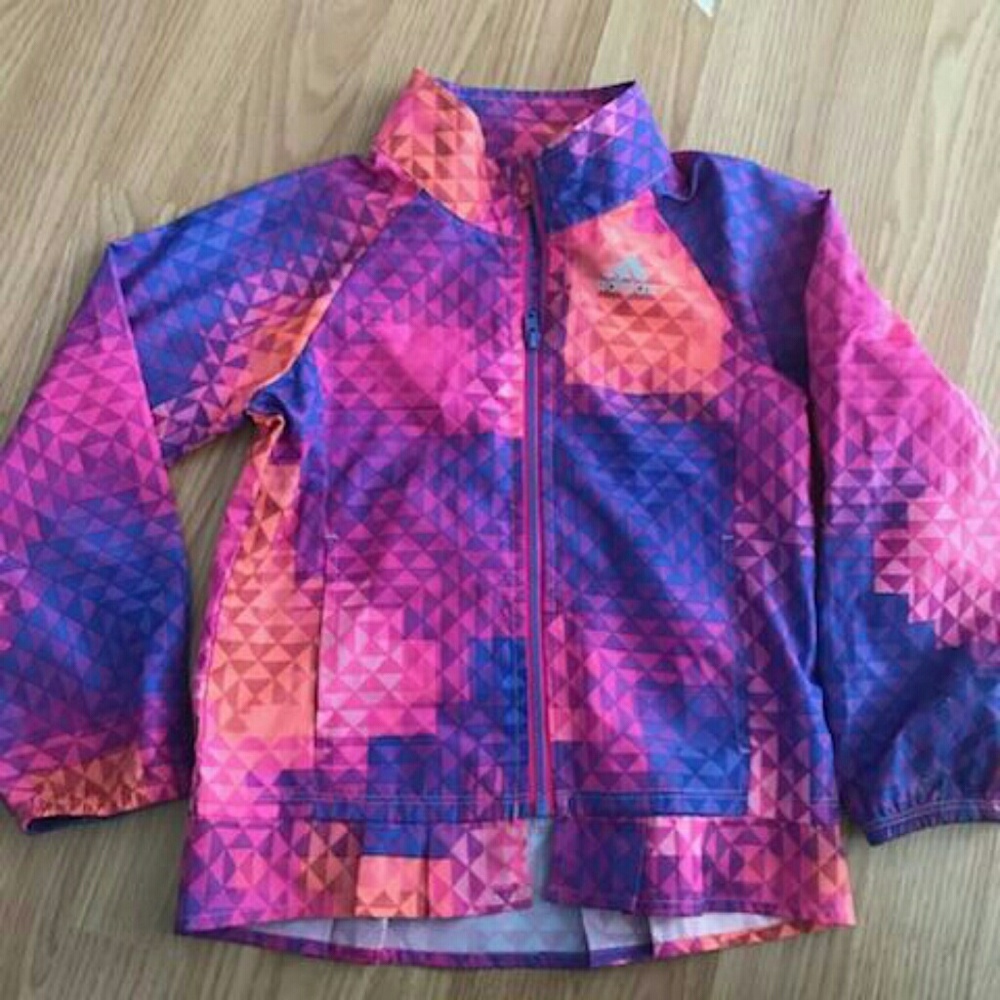 Girls Adidas windbreaker